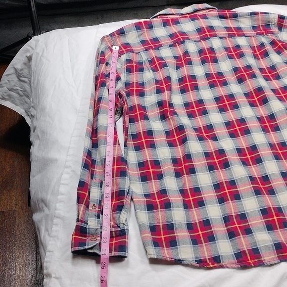Weather proof men's long sleeves button down flannel shirt size 2X - Picture 11 of 13